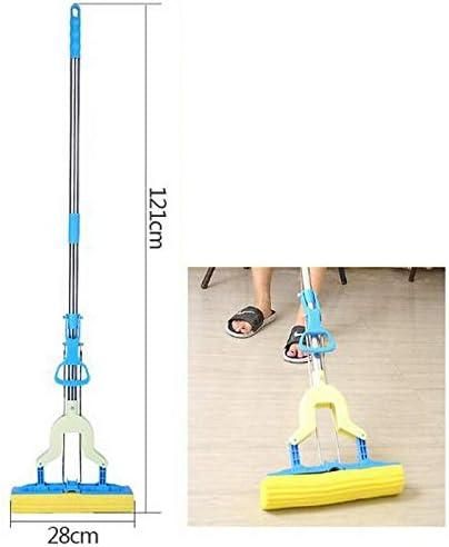 Foldable Floor Cleaning Mop | Multi-Purpose Foldable Floor Cleaning Squeeze Mop Wiper - More Shoppe