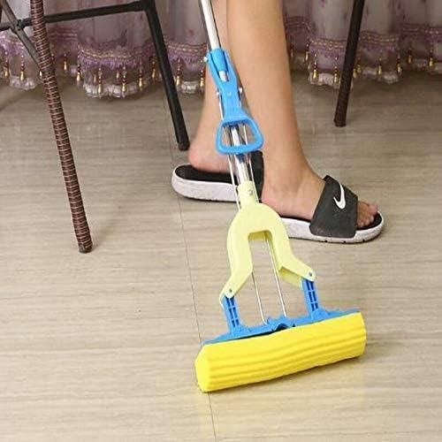 Foldable Floor Cleaning Mop | Multi-Purpose Foldable Floor Cleaning Squeeze Mop Wiper - More Shoppe